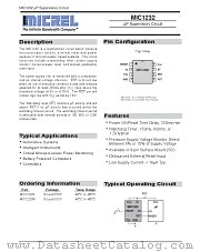 MIC1232N datasheet pdf Micrel Semiconductor