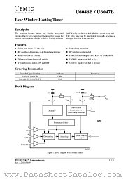 U6046B-FP datasheet pdf TEMIC