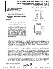 SN54ALS160B datasheet pdf Texas Instruments