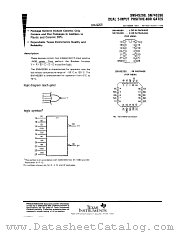 SN54S260W datasheet pdf Texas Instruments