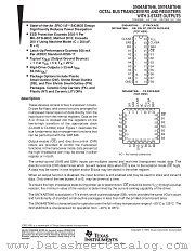 SN54ABT646FK datasheet pdf Texas Instruments