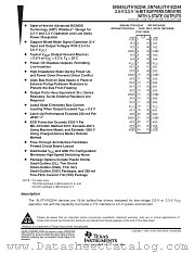 SN54ALVTH162244 datasheet pdf Texas Instruments