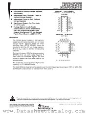 SN54HC594J datasheet pdf Texas Instruments