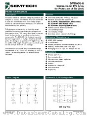 SMDA05-6TB datasheet pdf Semtech