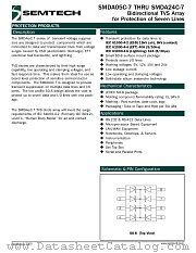 SMDA24C-7 datasheet pdf Semtech