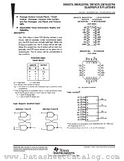 SN54279W datasheet pdf Texas Instruments