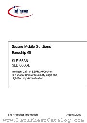 SLE6636EM3 datasheet pdf Infineon