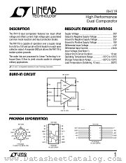 RH119 datasheet pdf Linear Technology
