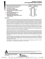 CD54AC161F datasheet pdf Texas Instruments