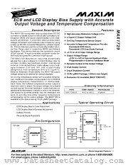MAX1729EUB datasheet pdf MAXIM - Dallas Semiconductor