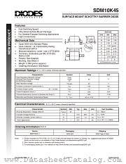 SDM10K45-7 datasheet pdf Diodes