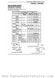 CA3130 datasheet pdf RCA Solid State