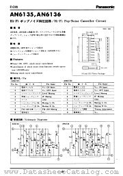 AN6136 datasheet pdf Matsushita Electric Works(Nais)