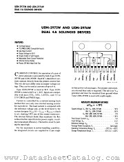 UDN2975 datasheet pdf Sprague
