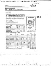 2SC2526 datasheet pdf Fujitsu Microelectronics