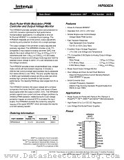 HIP6005A datasheet pdf Intersil