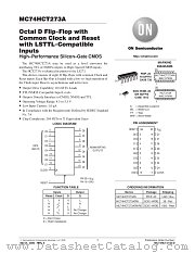 HCT273 datasheet pdf ON Semiconductor