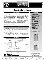 CS209AYN8 datasheet pdf Cherry Semiconductor