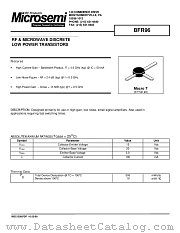 BFR96 datasheet pdf Microsemi