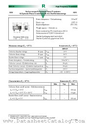 BFS19 datasheet pdf Diotec Elektronische