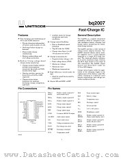 BQ2007S-N datasheet pdf Texas Instruments