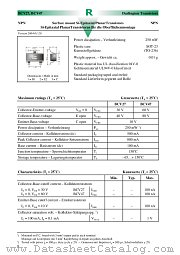 BCV27 datasheet pdf Diotec Elektronische