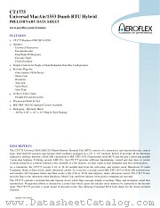 1775 datasheet pdf Aeroflex Circuit Technology