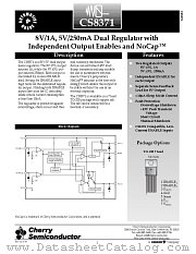 CS8371ETVA7 datasheet pdf Cherry Semiconductor