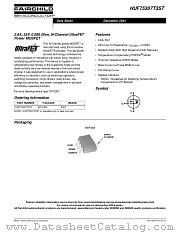 HUF75309D3 datasheet pdf Intersil