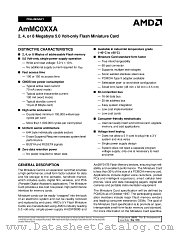 AMMC002AWP datasheet pdf Advanced Micro Devices
