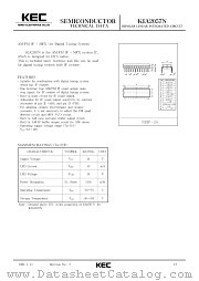 KIA2057 datasheet pdf Korea Electronics (KEC)