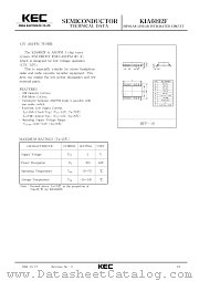KIA6092 datasheet pdf Korea Electronics (KEC)