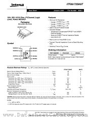 ITF86172SK8T datasheet pdf Intersil