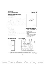 SC9012 datasheet pdf Silan Semiconductors