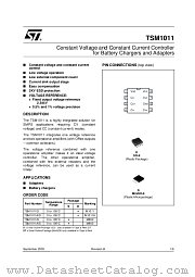 TSM1011IS datasheet pdf ST Microelectronics