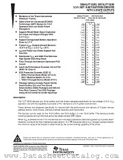 SN54LVT16240 datasheet pdf Texas Instruments
