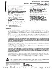 SN54ALVTH32373 datasheet pdf Texas Instruments