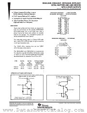 SN54LS540FK datasheet pdf Texas Instruments