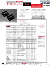 PT4100-24V datasheet pdf Texas Instruments