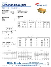 ZNDC-15-2G datasheet pdf Mini-Circuits
