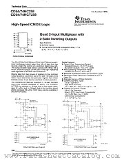 CD54-74HC258 datasheet pdf Texas Instruments