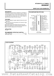 M52693 datasheet pdf Mitsubishi Electric Corporation