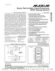MAX4533EPP datasheet pdf MAXIM - Dallas Semiconductor