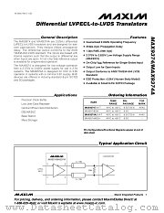 MAX9374AEKA-T datasheet pdf MAXIM - Dallas Semiconductor