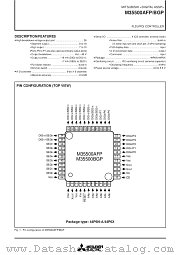 M35500 datasheet pdf Mitsubishi Electric Corporation