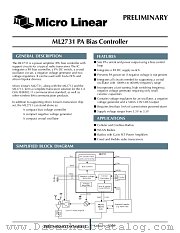 ML2731CT datasheet pdf Micro Linear