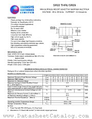 SR22 datasheet pdf TRSYS