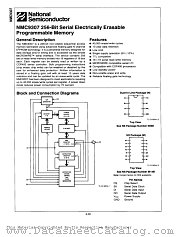 NMC9307 datasheet pdf National Semiconductor