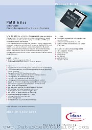 PMB6811 datasheet pdf Infineon