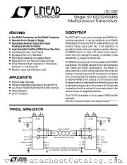 LTC1387IG datasheet pdf Linear Technology